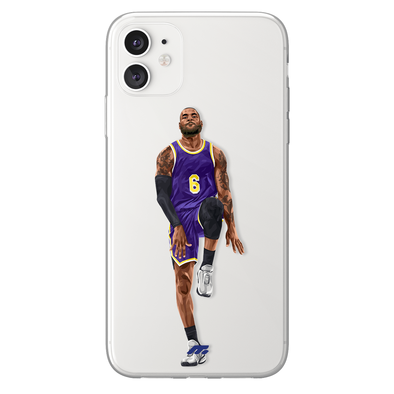 Coque Lebron James de Basket-ball Los Angeles Lakers
