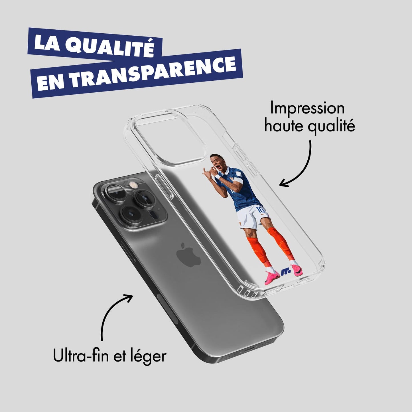 Coque Kylian Mbappé de Football Equipe de France