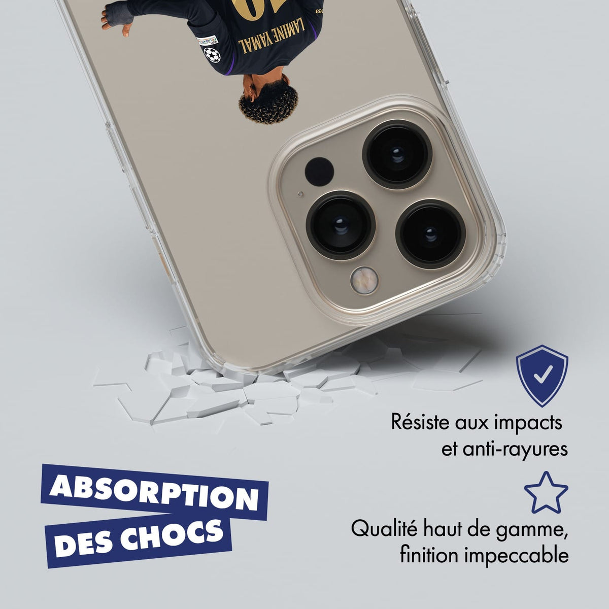 Coque de téléphone  Désiré Doué Équipe de France,