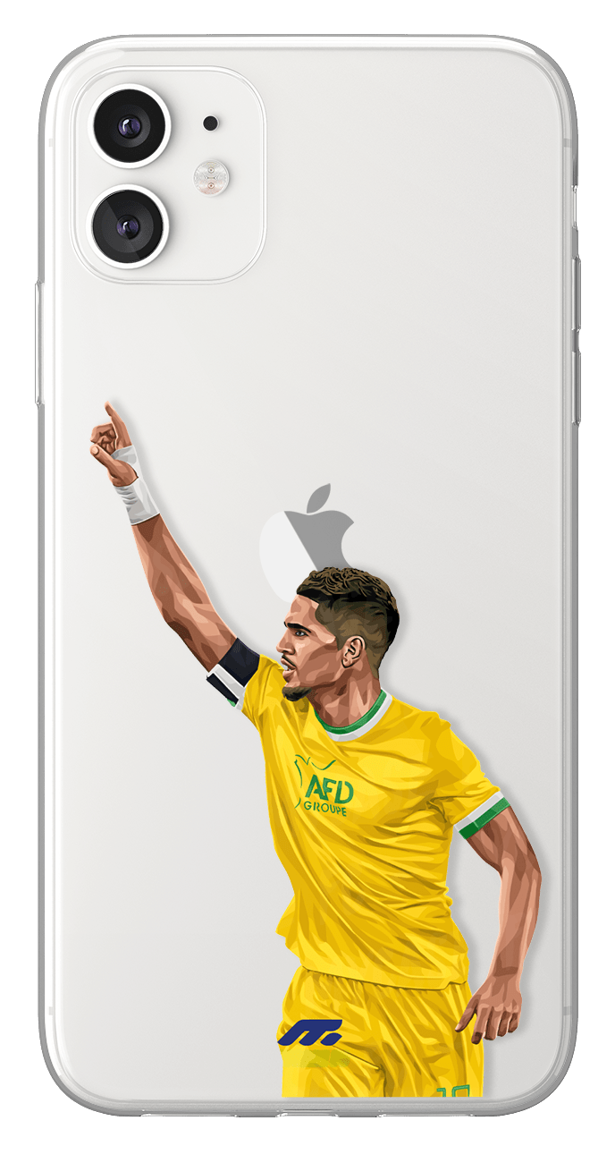 Coque de Ludovic Blas avec FC Nantes, Etui de téléphone de Football