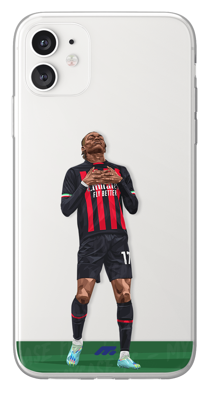 Coque de Rafael Leao avec AC Milano, Etui de téléphone de Football