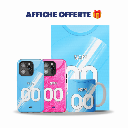 Pack MANCHESTER CITY personnalisé de football