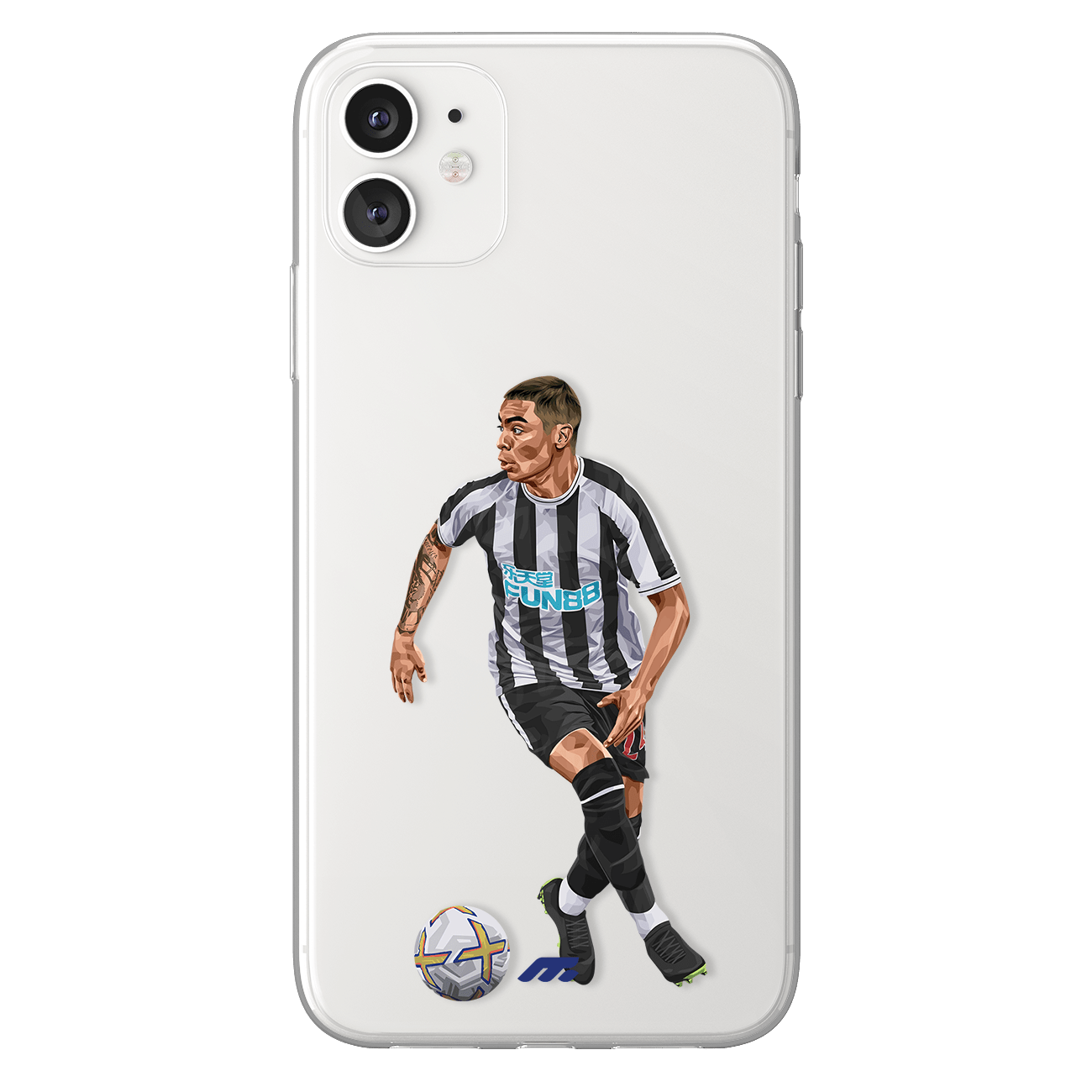 Coque Miguel Almiron de Football Newcastle