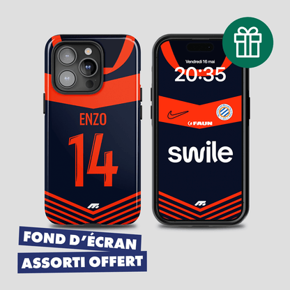 Coque Montpellier Hérault SC football personnalisable pour téléphone - iPhone, Samsung, Google, Xiaomi, Oppo