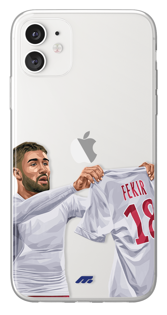 Coque de Nabil Fekir avec Olympique lyonnais, Etui de téléphone de Football