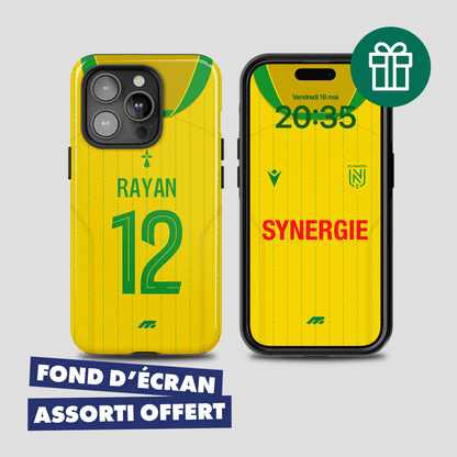 Coque FC Nantes football personnalisable pour téléphone