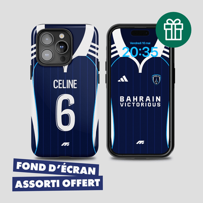 Coque de téléphone PARIS FC personnalisable pour téléphone