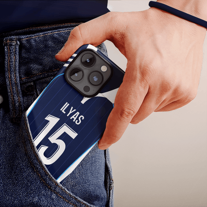 Coque de téléphone PARIS FC personnalisable pour téléphone