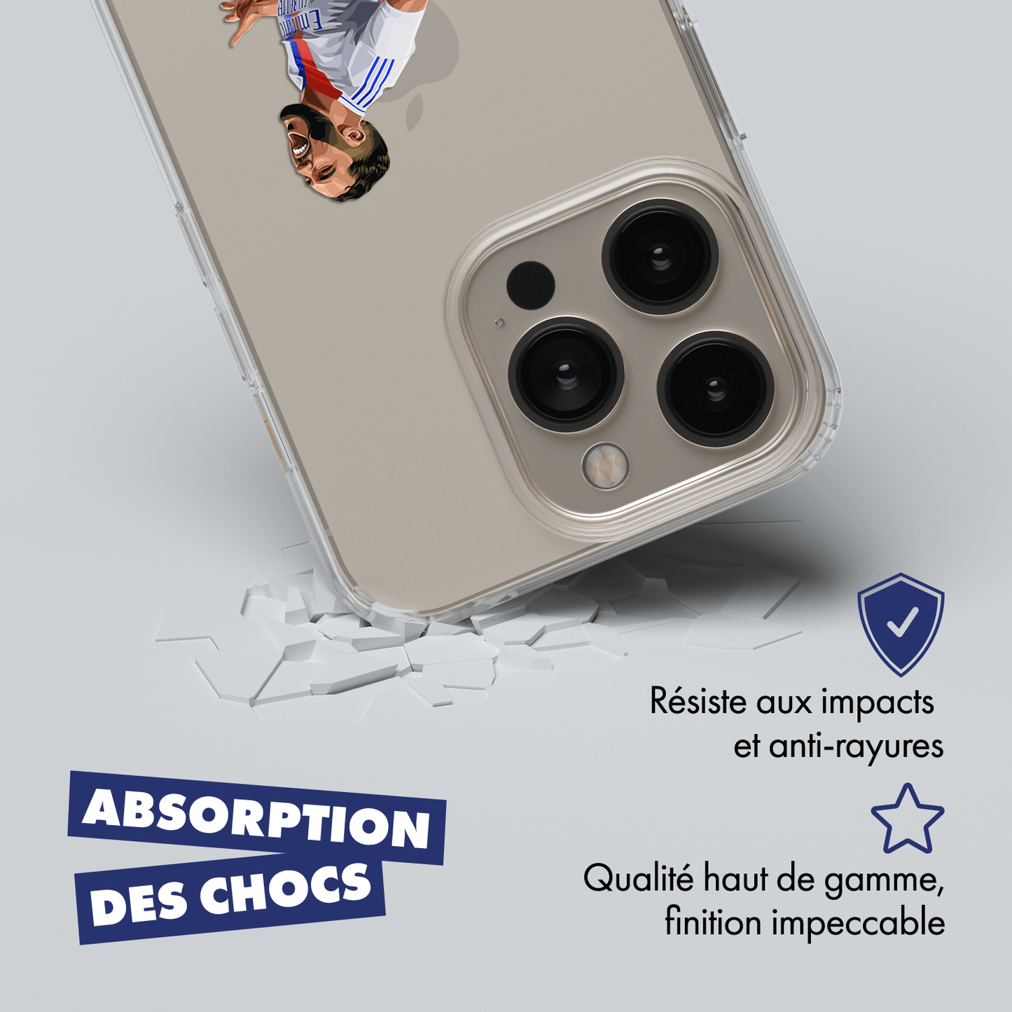 Coque Rayan Cherki  de Football Olympique lyonnais