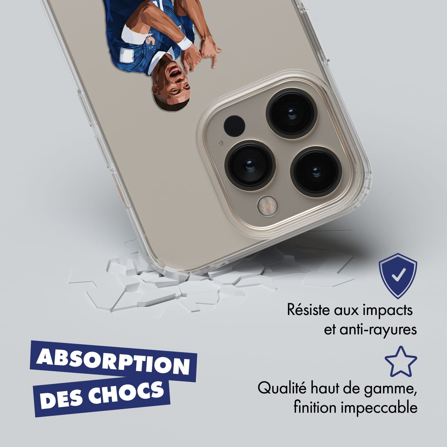 Coque Kylian Mbappé de Football Equipe de France
