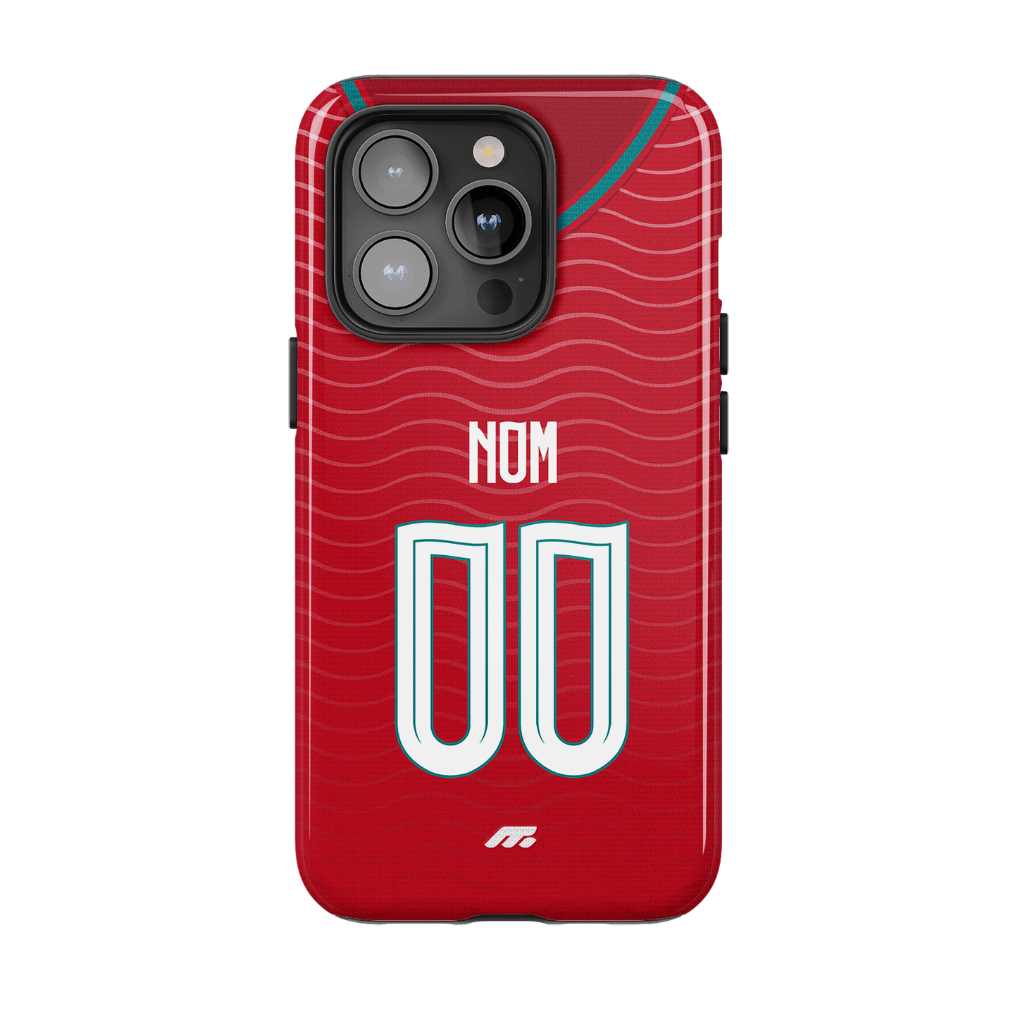 Coque de téléphone Equipe De Portugal personnalisé de football