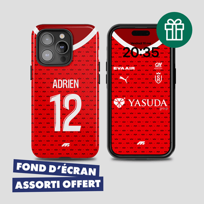 Coque Stade de Reims football personnalisable pour téléphone