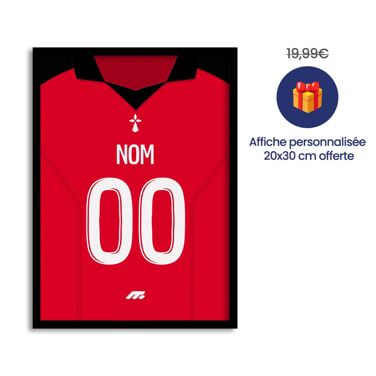 Pack RENNES personnalisé de football