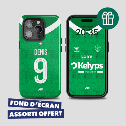 Coque AS Saint Etienne personnalisable