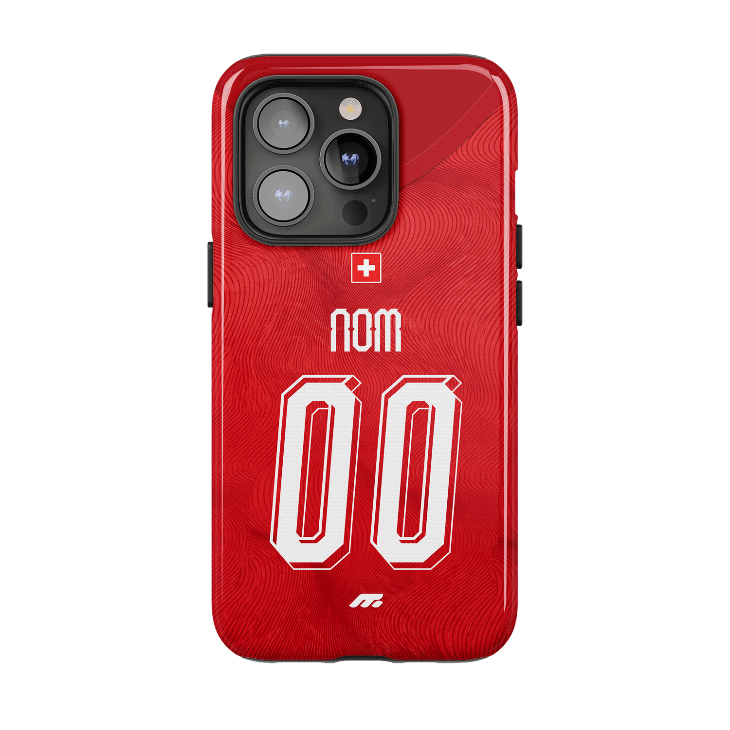 Coque Suisse football personnalisable pour téléphone - iPhone, Samsung, Google, Xiaomi, Oppo