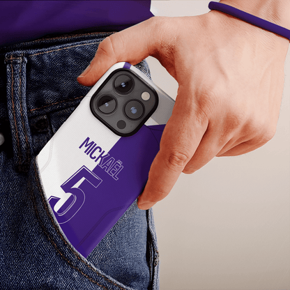 Coque Toulouse FC football personnalisable pour téléphone