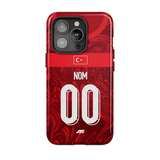 Coque de téléphone Equipe De Turquie personnalisé de football