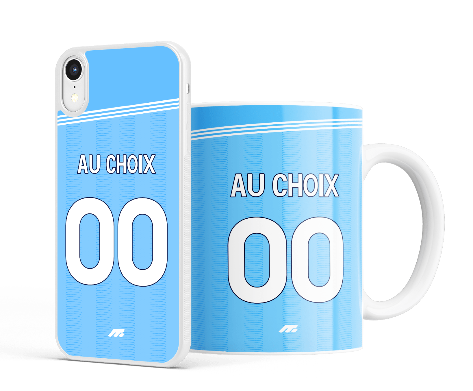 Coque Manchester City personnalisée pour téléphone iPhone et Samsung