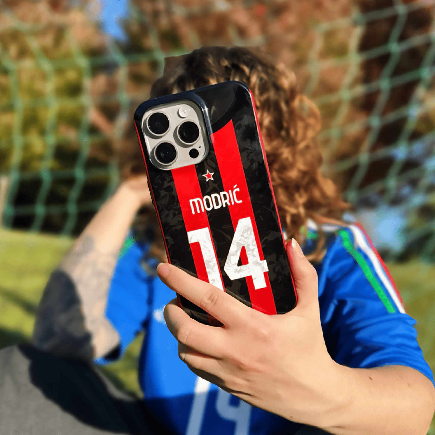 Coque de téléphone Ac Milano personnalisé de football
