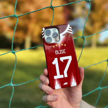 Coque de téléphone Bayern Munich personnalisé de football