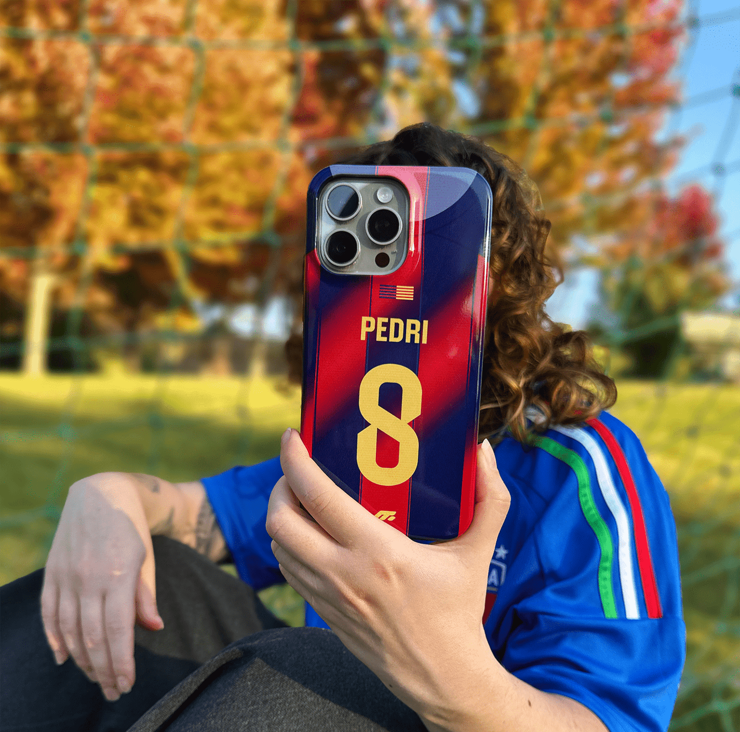 Coque de téléphone Fc Barcelone personnalisé de football