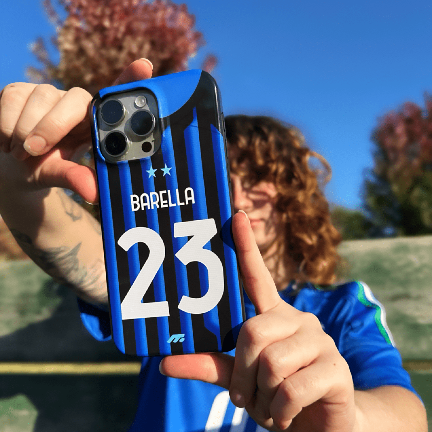 Coque de téléphone Inter Milan personnalisé de football
