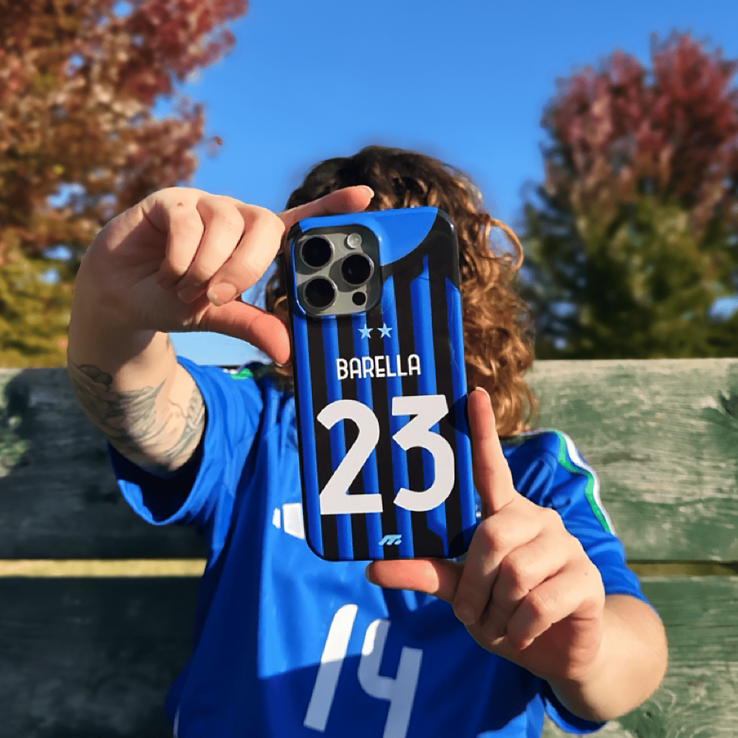 Coque de téléphone Inter Milan personnalisé de football