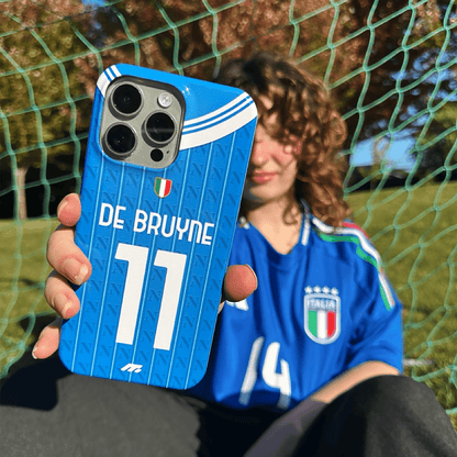 Coque de téléphone Napoli personnalisé de football