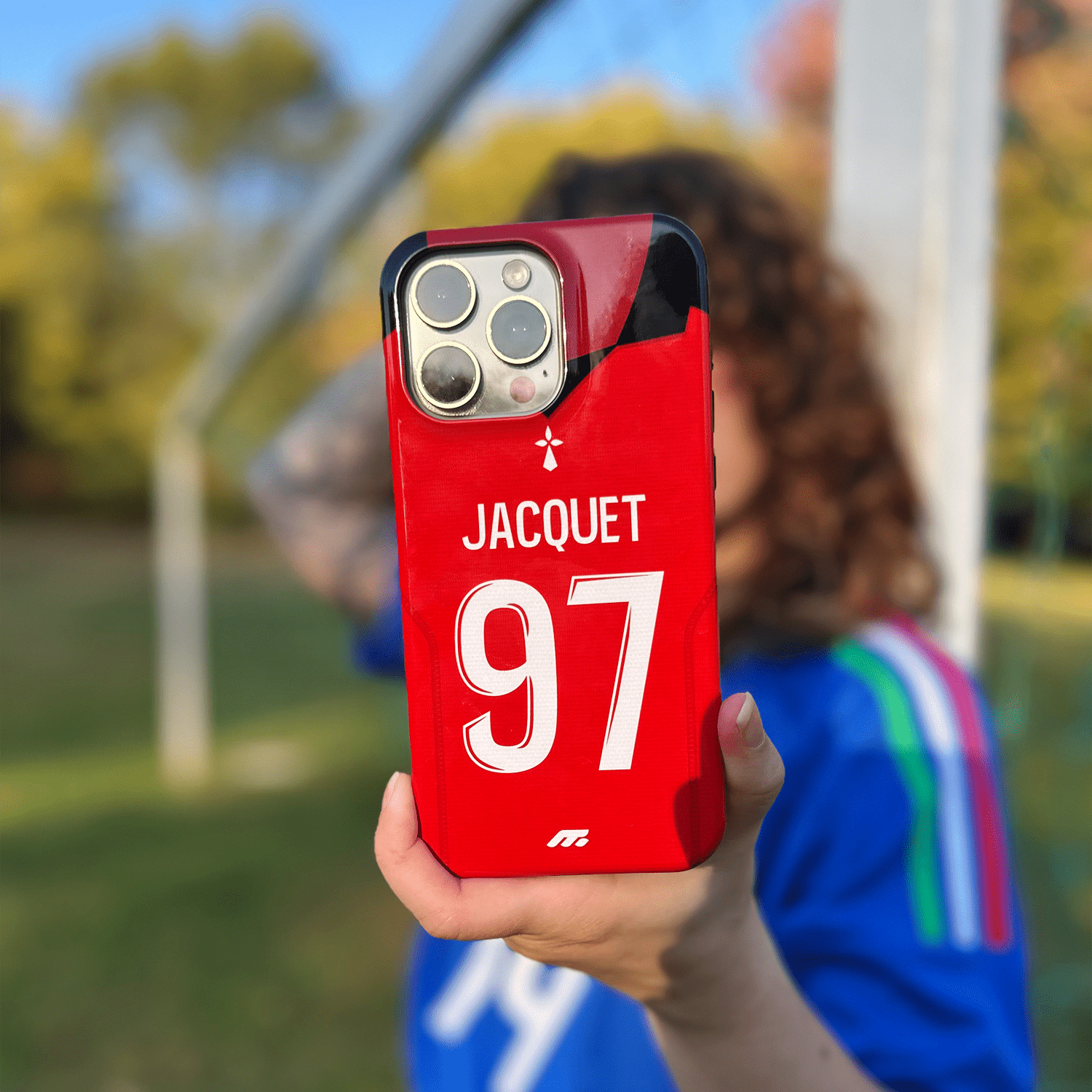 Coque de téléphone Stade Rennais personnalisé de football