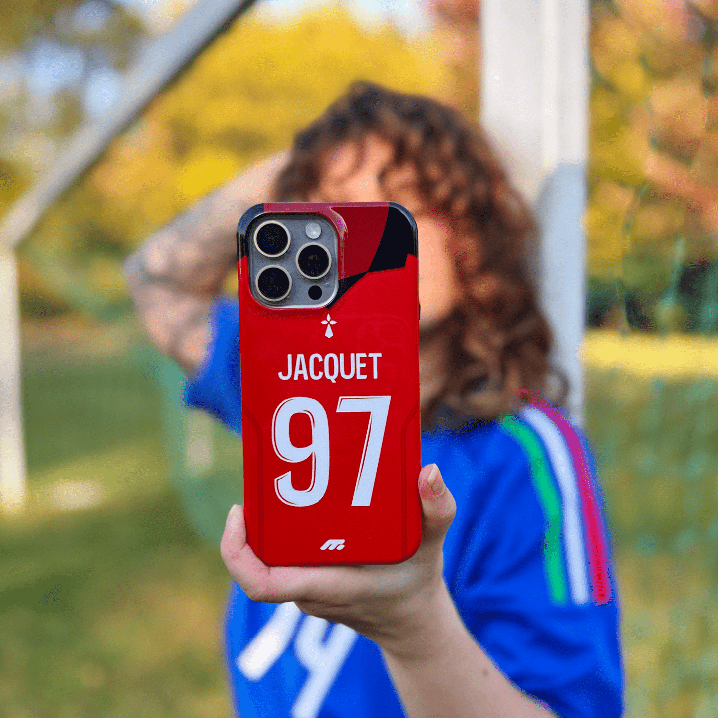 Coque de téléphone Stade Rennais personnalisé de football