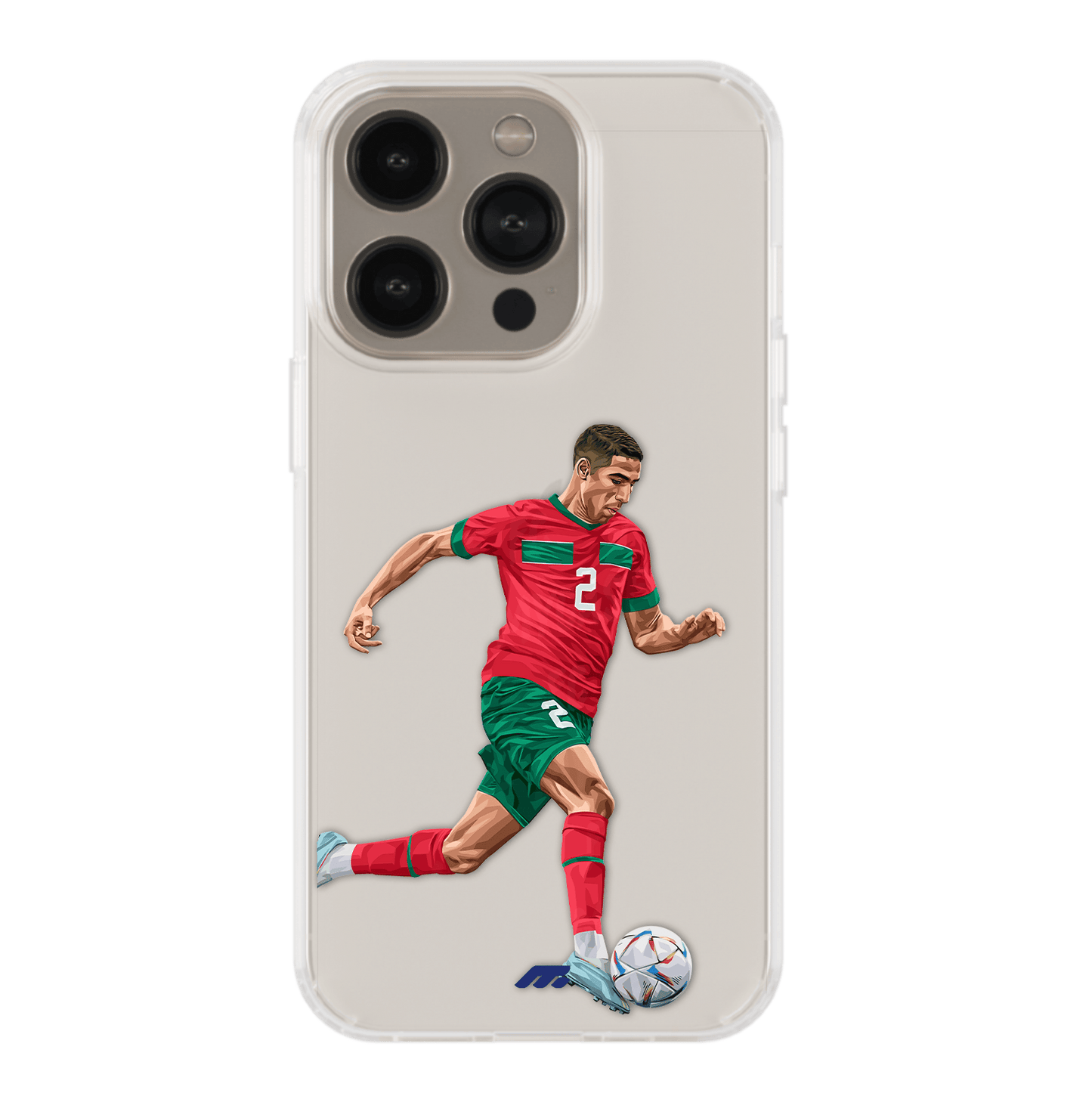 Coque Hakimi de Football Maroc