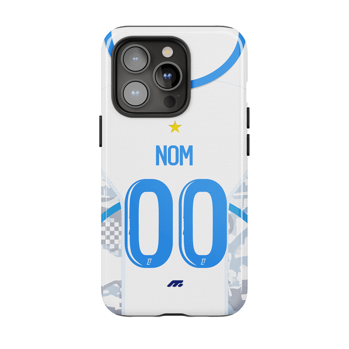 Coque Olympique de Marseille football personnalisable pour téléphone