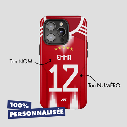 Coque Bayern Munich football personnalisable pour téléphone
