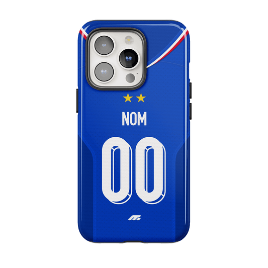 Coque Equipe de France football personnalisable pour téléphone