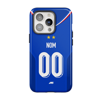 Coque Equipe de France football personnalisable pour téléphone 