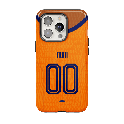 Coque  Pays Bas football personnalisable pour téléphone
