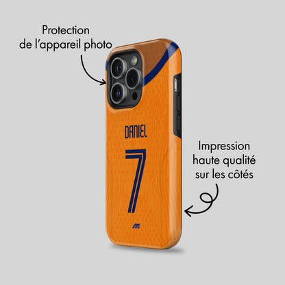 Coque  Pays Bas football personnalisable pour téléphone