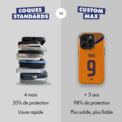 Coque  Pays Bas football personnalisable pour téléphone