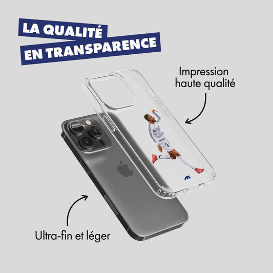 Coque Kylian Mbappé de Football Real Madrid CF