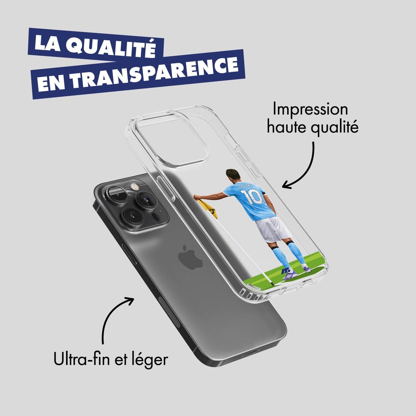 Coque Rayan Cherki de Football Manchester City