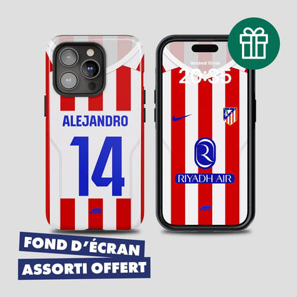 Coque Atletico Madrid personnalisable