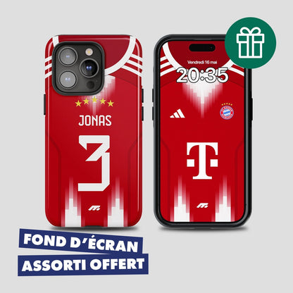Coque Bayern Munich football personnalisable pour téléphone