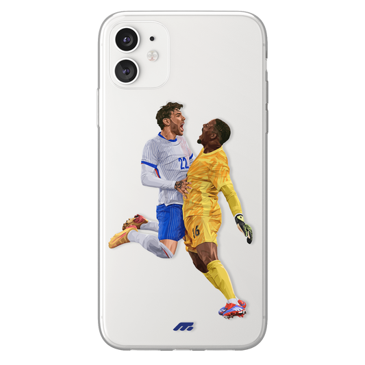 Coque Mike Maignan & Théo Hernandez de Football Equipe de France