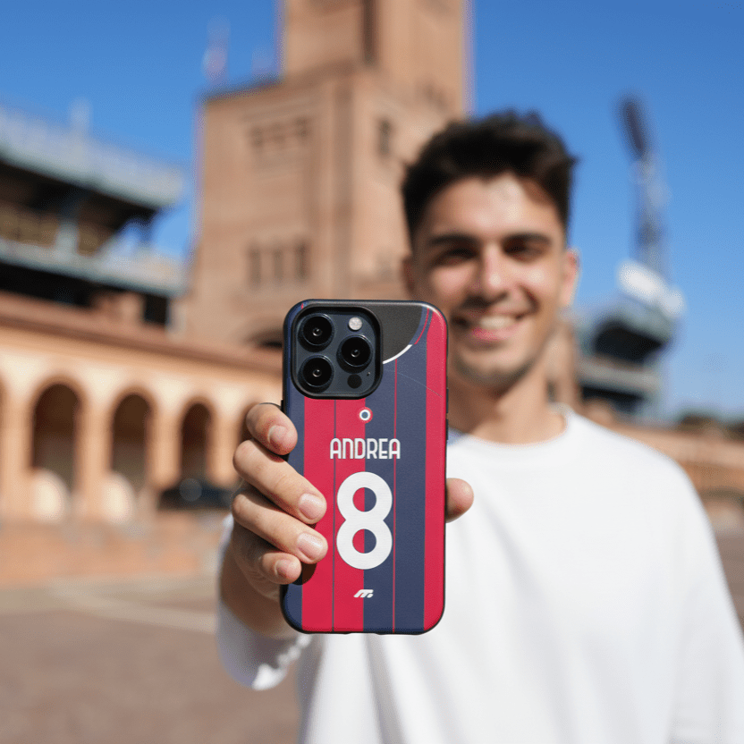 Coque de téléphone Bologne personnalisé de football