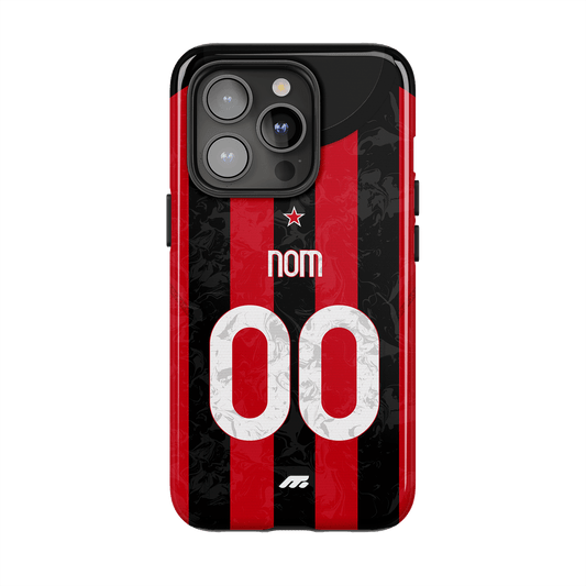 Coque AC Milan football personnalisable pour téléphone