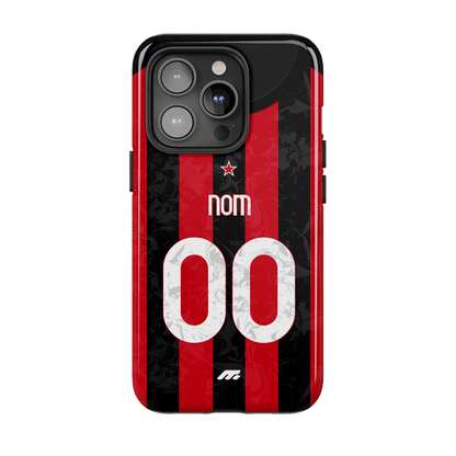 Coque AC Milan football personnalisable pour téléphone 