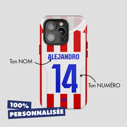 Coque Atletico Madrid personnalisable