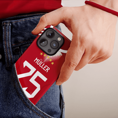 Coque Bayern Munich football personnalisable pour téléphone