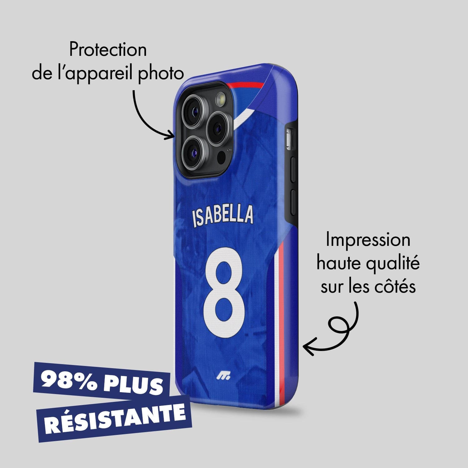 Coque Chelsea FC football personnalisable pour téléphone 