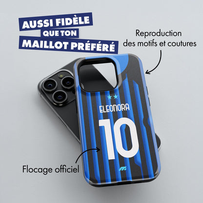 Coque Inter Milan football personnalisable pour téléphone 